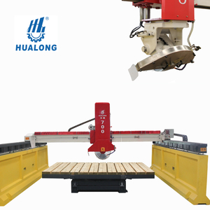 ХУАЛОНГ Кинески произвођач ХЛСК-700 машина за сечење природног камена инфрацрвена камена мостна тестера за кварцни мермер