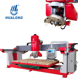 ХУАЛОНГ ХСНЦ-500 цнц гранит мермер аутоматска машина за сечење камена са 3 осне интерполације за радне плоче